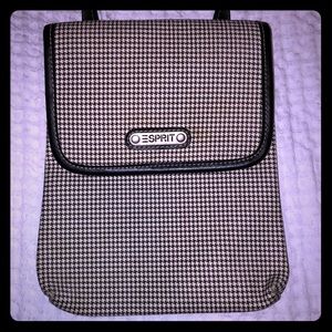 Vintage ESPRIT Houndstooth Crossbody Bag